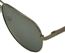 Load image into Gallery viewer, Timberland Gunmetal Mens Metal Aviator Sunglass, Light Flash Lens TB7172 8C
