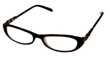 Load image into Gallery viewer, Carolina Herrera Tortoise Rectangle Plastic Reading Glass H308. 50mm. 2.0X
