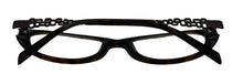 Load image into Gallery viewer, Carolina Herrera Tortoise Rectangle Plastic Reading Glass H308. 50mm. 2.0X
