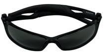 Load image into Gallery viewer, Timberland Mens Rectangle Matte Black Plastic Sunglass, Green Lens TB7124. 2N
