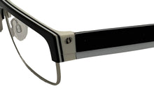 Load image into Gallery viewer, Electric Mens Eyeglass Plastic Rectangle Mutiny.5 Black n White. 54mm Electric
