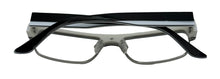 Load image into Gallery viewer, Electric Mens Eyeglass Plastic Rectangle Mutiny.5 Black n White. 54mm Electric

