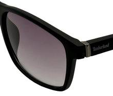 Load image into Gallery viewer, Timberland Matte Black Mens Plastic Rectangle Sunglass, Gradient Lens TB7146 2B
