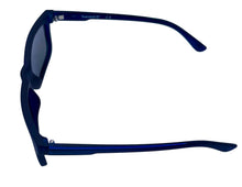 Load image into Gallery viewer, Timberland Men Sunglass Matte Black Blue Plastic Square, Polarized Lens TB7153 91D
