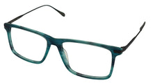 Load image into Gallery viewer, John Varvatos Rectangle Blue Horn Plastic Mens Eyewear Fram V403 56mm
