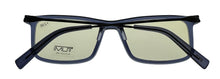 Load image into Gallery viewer, TUMI - VTU800 Unisex Reading Glasses 2.0X - Blue Light Blocking Eyeglasses for Men &amp; Women - Stylish Rectangle Shape Eyewear - 20mm - Crystal Navy
