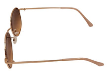 Load image into Gallery viewer, Kenneth Cole Reaction Mens Sunglass Round Gold Metal Gradient KC1407. 32B
