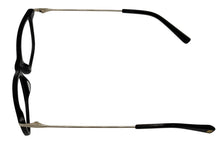 Load image into Gallery viewer, Jones New York Black Gold Womens Plastic Rectangle Eyewear , J241 48mm
