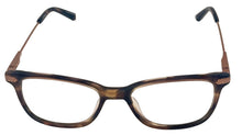 Load image into Gallery viewer, Jones New York Brown Horn Womens Plastic Rectangle Eyewear , J242. 48mm
