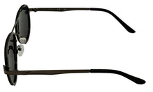 Load image into Gallery viewer, Guess Sunglass Mens Black Metal Aviator, Smoke Mirror Lens GF0172. 8C
