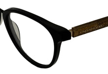 Load image into Gallery viewer, Jones New York Black Mens Plastic Soft Square Eyewear , J776 51mm
