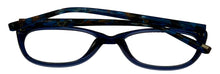 Load image into Gallery viewer, Jones New York Blue Unisex Plastic Soft Cat Eye Eyewear Frame, J774 57mm

