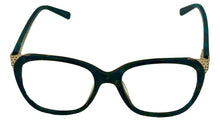 Load image into Gallery viewer, Jones New York Blue Havana Unisex Plastic Soft Square Eyewear , VJON783 52mm

