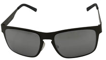 Load image into Gallery viewer, Guess Mens Satin Grey Rectangle Wrap Sunglasses, Silver Mirror Lens. GF0197. 20C
