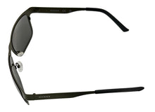 Load image into Gallery viewer, Guess Mens Satin Grey Rectangle Wrap Sunglasses, Silver Mirror Lens. GF0197. 20C
