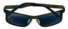 Load image into Gallery viewer, Guess Mens Satin Grey Rectangle Wrap Sunglasses, Silver Mirror Lens. GF0197. 20C
