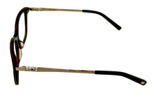 Load image into Gallery viewer, Jones New York Brown Horn Unisex Plastic Square Eyewear Frame, J780 56mm
