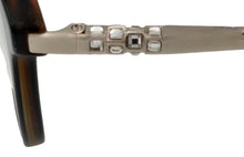 Load image into Gallery viewer, Jones New York Brown Horn Unisex Plastic Square Eyewear Frame, J780 56mm
