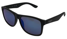 Load image into Gallery viewer, Guess Sunglass Mens Matte Black Rectangle Plastic, Blue Mirror Lens GF0203. 2X
