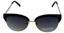 Load image into Gallery viewer, Kenneth Cole Reaction Sunglass Round Black Gold Metal, Gradient KC1398 1B
