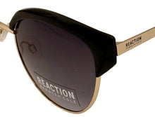 Load image into Gallery viewer, Kenneth Cole Reaction Sunglass Round Black Gold Metal, Gradient KC1398 1B

