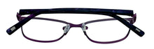 Load image into Gallery viewer, Jones New York Unisex Stainless Steel  Soft Square Eyewear ,VJON497 Purple. 51mm
