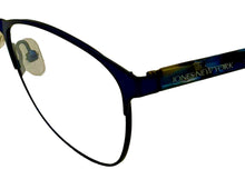 Load image into Gallery viewer, Jones New York Black Mens Metal Soft Square Eyewear , J491 58mm

