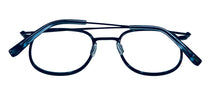 Load image into Gallery viewer, Jones New York Mens Square Blue Tortoise Metal Eyewear Frame, J360. 49mm
