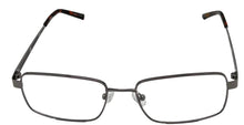 Load image into Gallery viewer, Jones New York Gunmetal Mens Metal Rectangle Eyewear Frame, VJOM371 58mm
