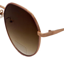 Load image into Gallery viewer, Guess Sunglass Womens Rose Gold Oversized Square Metal, GF0398. 74T
