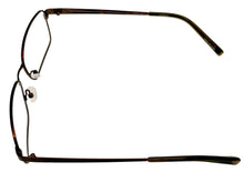 Load image into Gallery viewer, Jones New York Brown Mens Metal Rectangle Eyewear Frame, VJOM371 58mm
