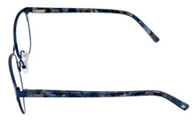 Load image into Gallery viewer, Jones New York Blue Mens Metal Soft Square Eyewear , J491 58mm
