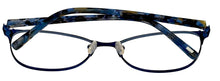 Load image into Gallery viewer, Jones New York Blue Mens Metal Soft Square Eyewear , J491 58mm
