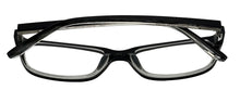 Load image into Gallery viewer, Jones New York Black Crystal Womens Plastic Rectangle Eyewear , J730 53mm
