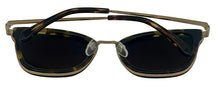 Load image into Gallery viewer, Zadig &amp; Voltaire Women Tortoise Gold Metal Cat Eye Fashion Metal, SZV195. 05AW
