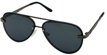 Load image into Gallery viewer, Guess Sunglass Mens Shiny Gunmetal / Metal Aviator, Smoke Flash Lens GF0194 8C
