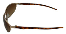 Load image into Gallery viewer, Perry Ellis Mens Sunglass Gold Metal Rimless Aviator, Brown Gradient Len PE14 2
