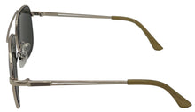 Load image into Gallery viewer, Guess Sunglass Mens Gold Metal Aviator, Green Lens GF0231. 32N
