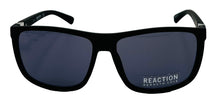Load image into Gallery viewer, Kenneth Cole Reaction Mens Rectangle Matte Black Sunglass, Smoke Lens KC1317. 2A
