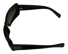 Load image into Gallery viewer, John Galliano Women's Black Rectangle Plastic Sunglasses JG005 1P

