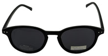 Load image into Gallery viewer, Perry Ellis Mens Sunglass Black Plastic Round Nerd, Smoke Lens PE25. 2
