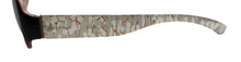 Load image into Gallery viewer, Ellen Tracy Womens Sunglass Plastic Rectangle Ombre Fade Brown Gold. ET 519 3
