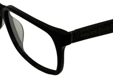 Load image into Gallery viewer, Police Mens Ophthalmic Frame Black Rectangle VPL253 700. 53mm
