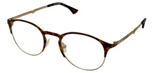 Load image into Gallery viewer, Zadig &amp; Voltaire Unisex Eyewear Frame Tortoise Gold Round SZV082 0H10 . 50mm
