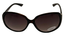 Load image into Gallery viewer, Ellen Tracy Women's Sunglass Brown Demi Plastic Rectangle Gradient Lens ET549 1
