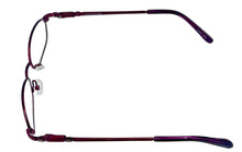 Load image into Gallery viewer, Jones New York Womens Metal Soft Rectangle Eyewear Frame, J132 Red 47mm
