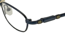 Load image into Gallery viewer, Jones New York Womens Metal Soft Rectangle Eyewear Frame, J132 Teal 47mm
