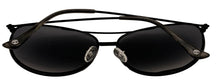 Load image into Gallery viewer, Timberland Sunglass Mens Shiny Black Metal Aviator Solid Smoke Lens TB7181 1A
