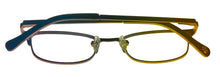 Load image into Gallery viewer, Lucky Big Kids Brown Soft Rectangle Metal Frame Clever 45mm
