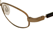 Load image into Gallery viewer, Kenneth Cole New York Satin Sand Metal Soft Rectangle Eyewear Frame, KC505. 47mm
